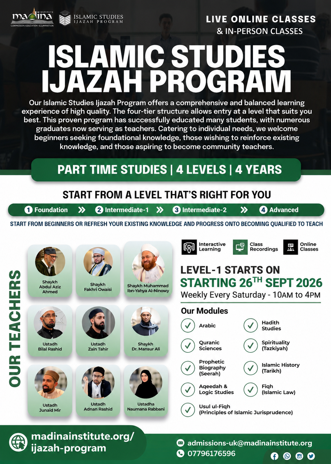 Foundations Program
